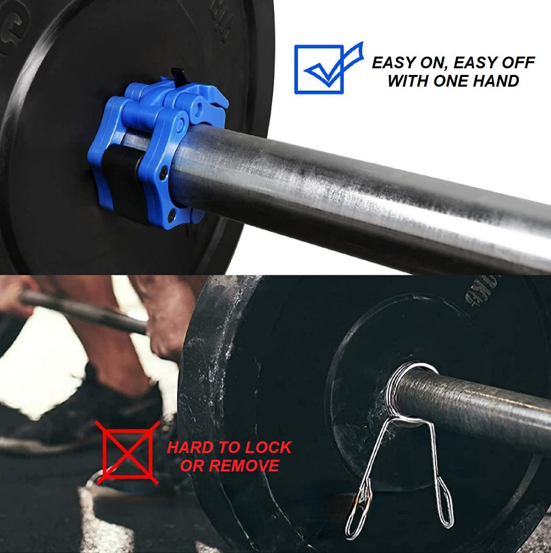Samarium Strength 2 Inch Olympic Barbell Clamps
