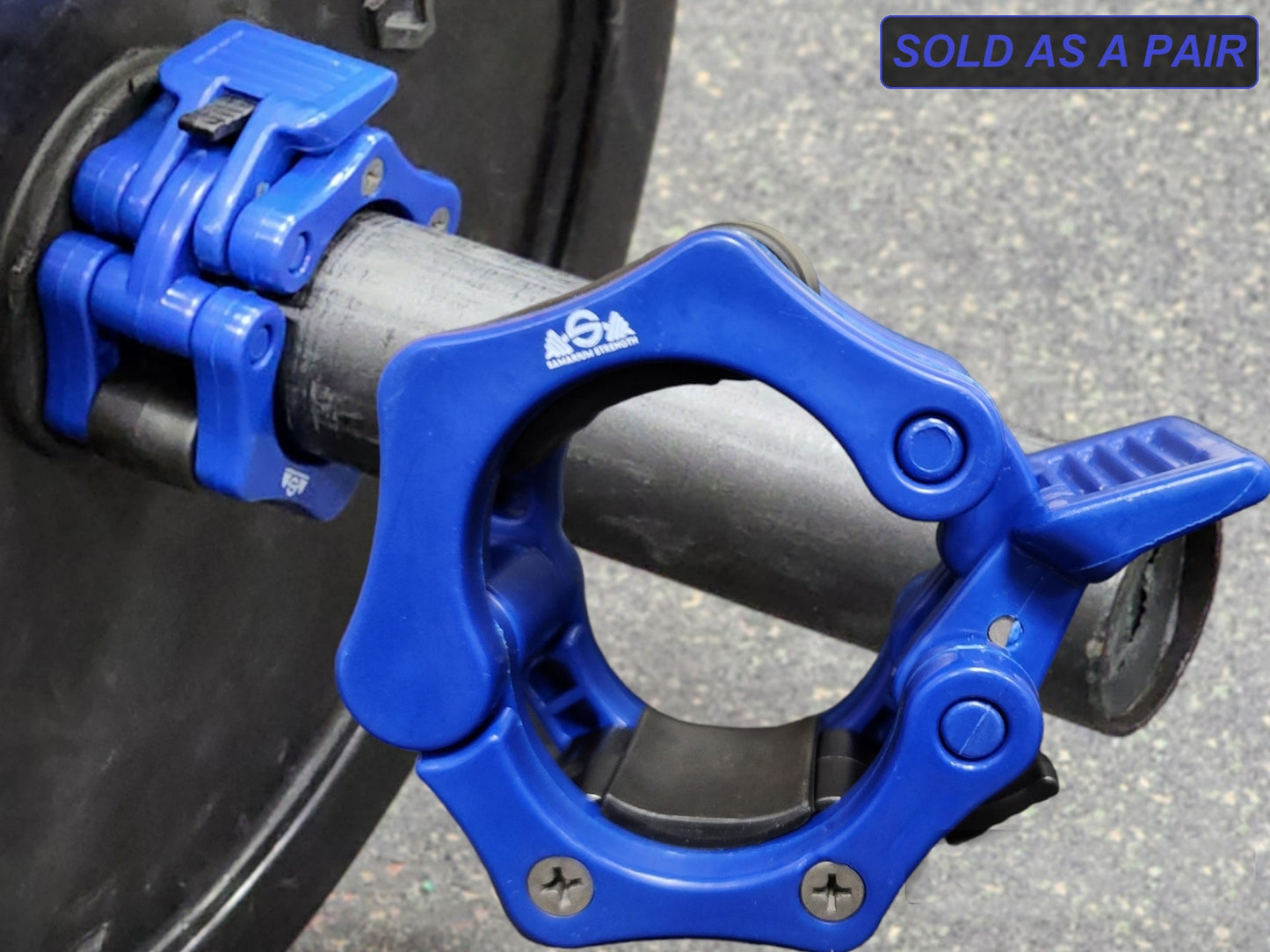 Samarium Strength 2 Inch Olympic Barbell Clamps