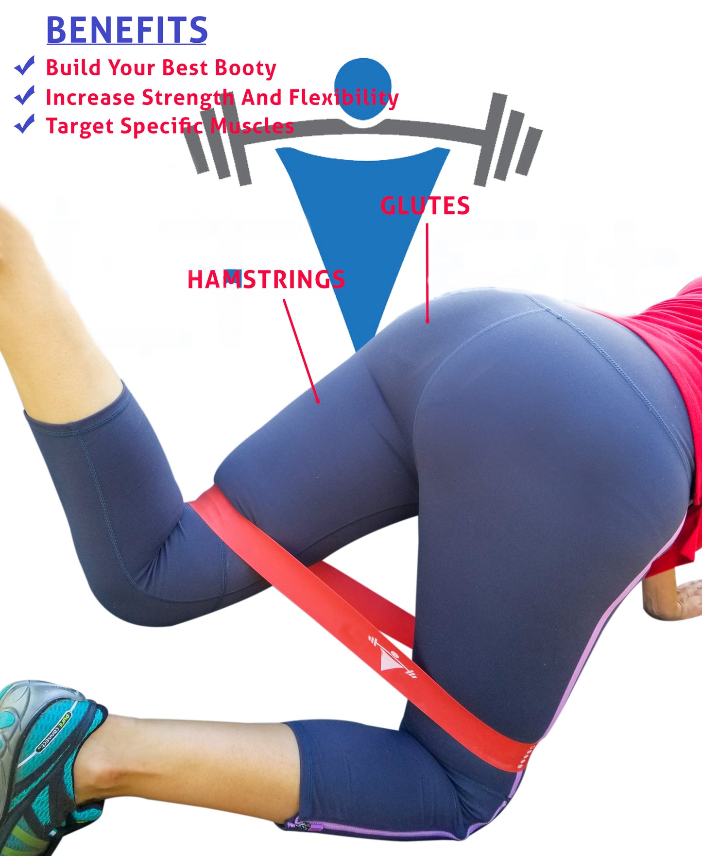 LTrevFit Resistance Loop Booty Bands Set of 5