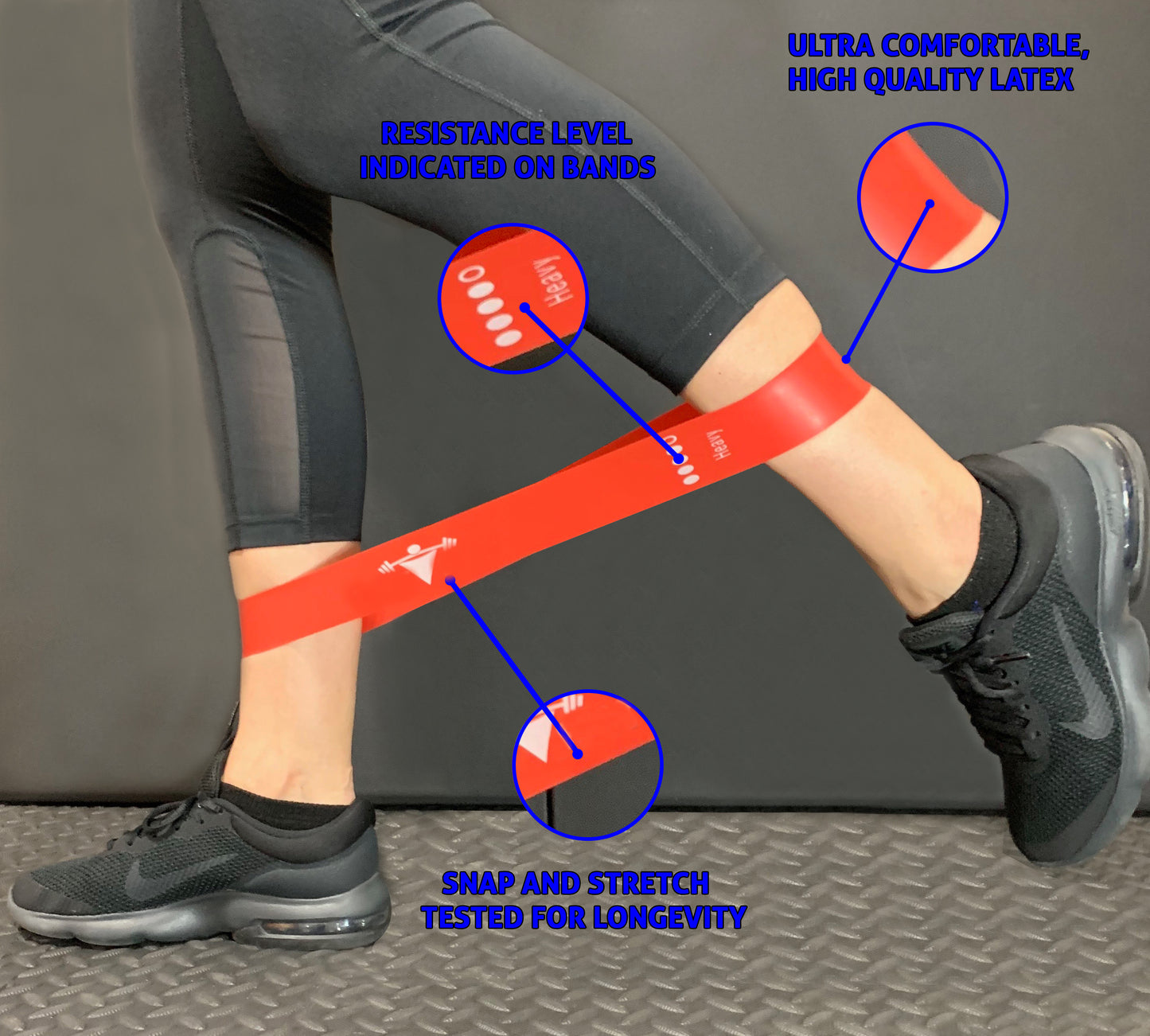 LTrevFit Resistance Loop Booty Bands Set of 5