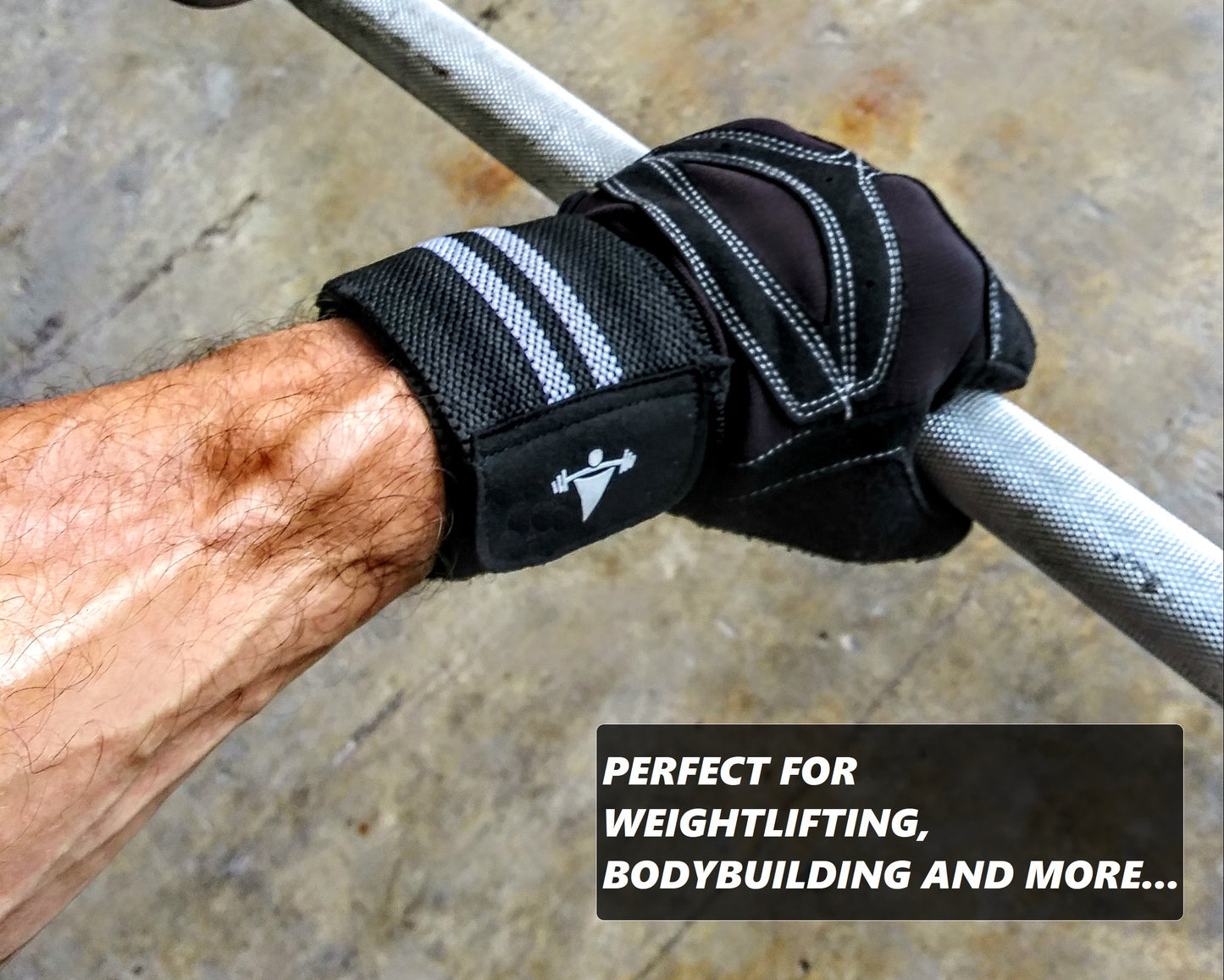 LTrevFit Half Finger Weight Lifting Gloves