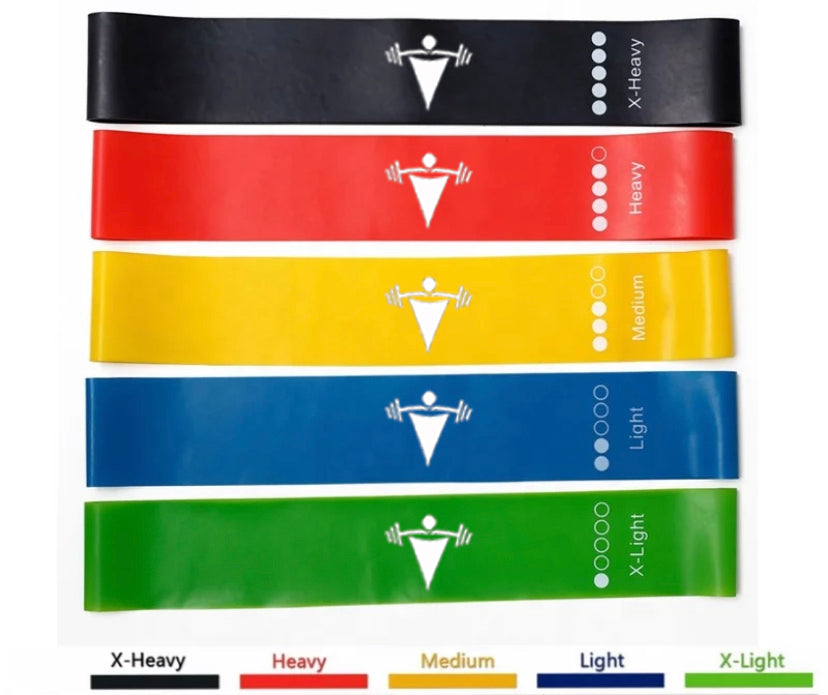 LTrevFit Resistance Loop Booty Bands Set of 5