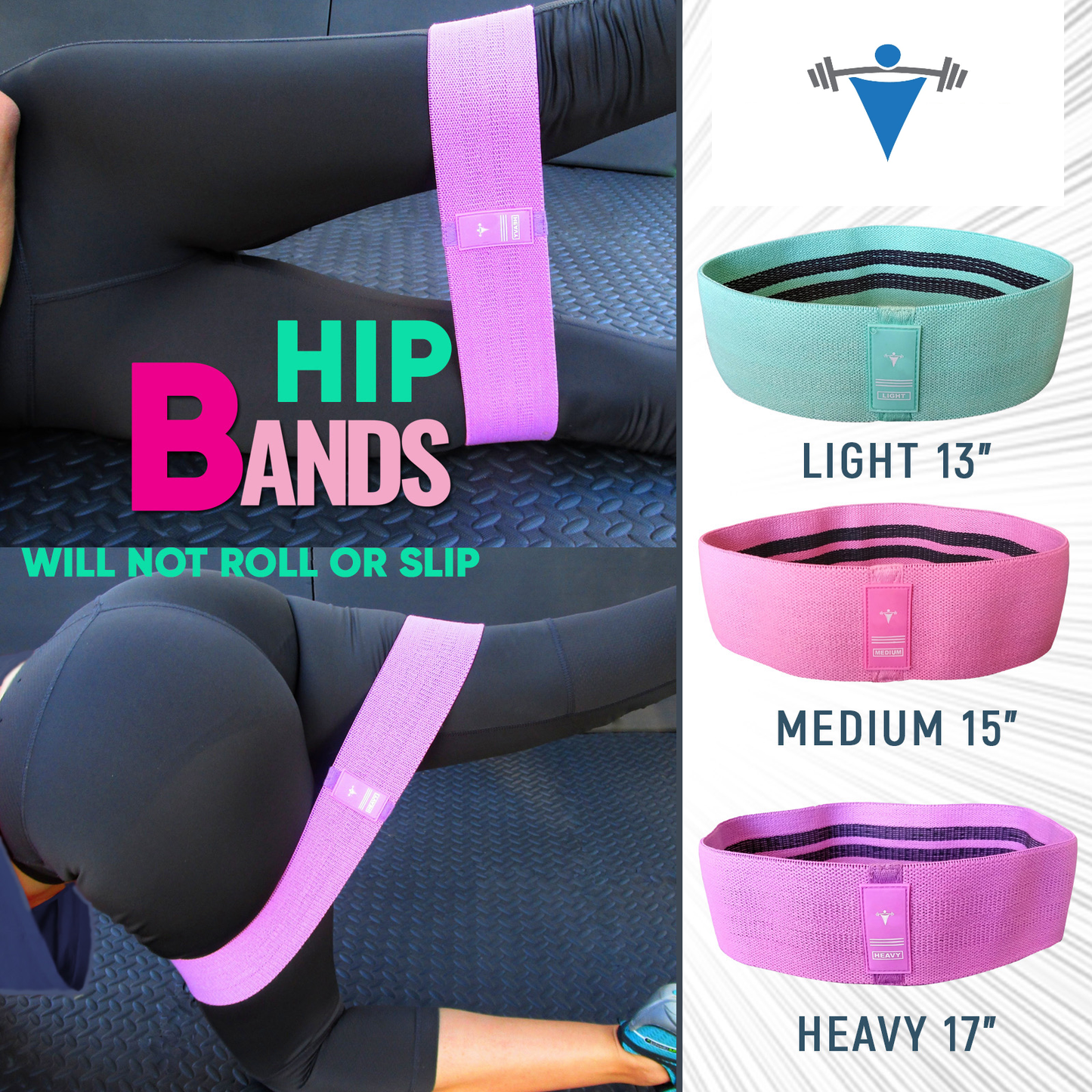 LTrevFit Cloth Multi Color Hip Bands
