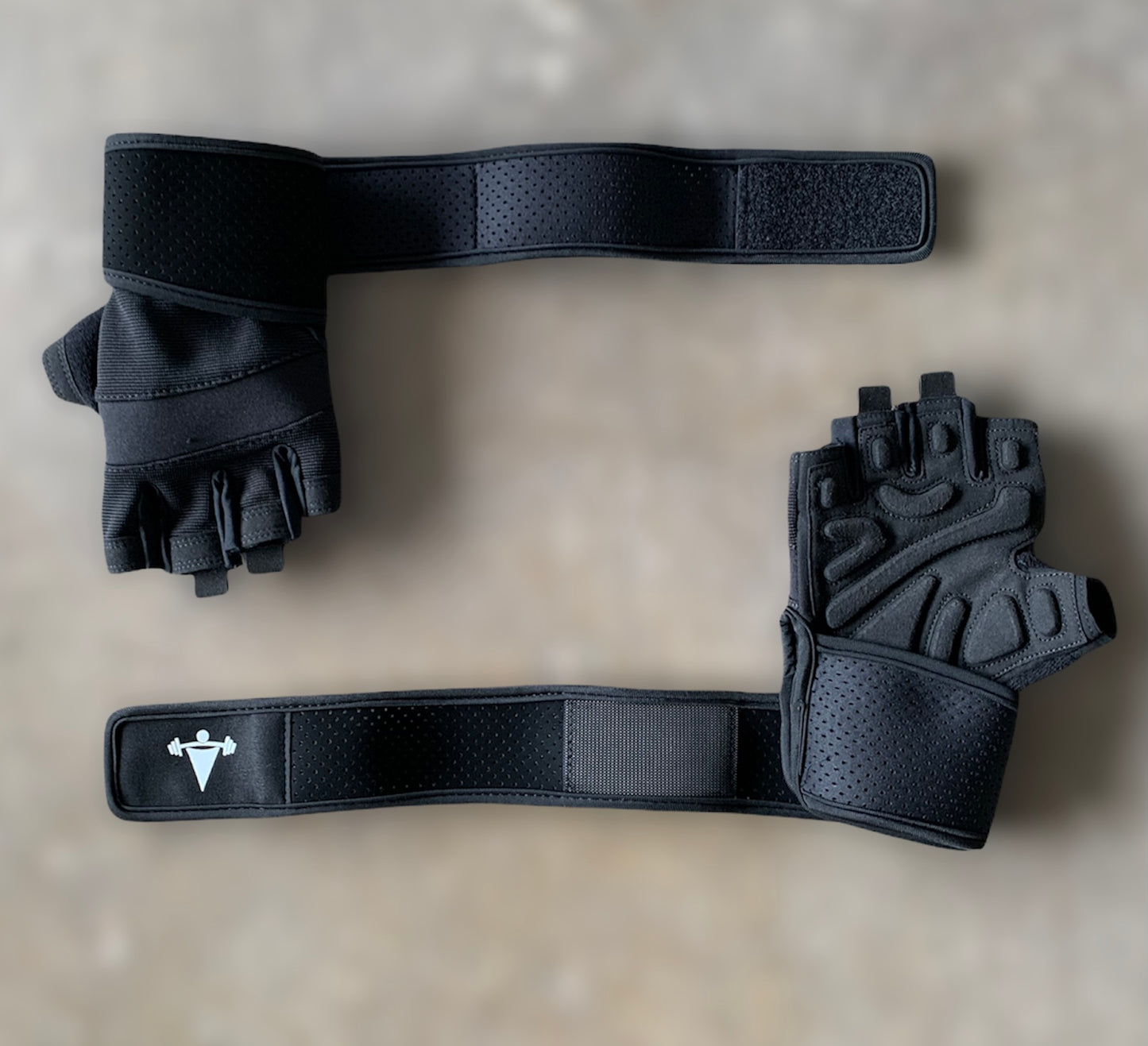 LTrevFit Raised Padding Weightlifting Gloves