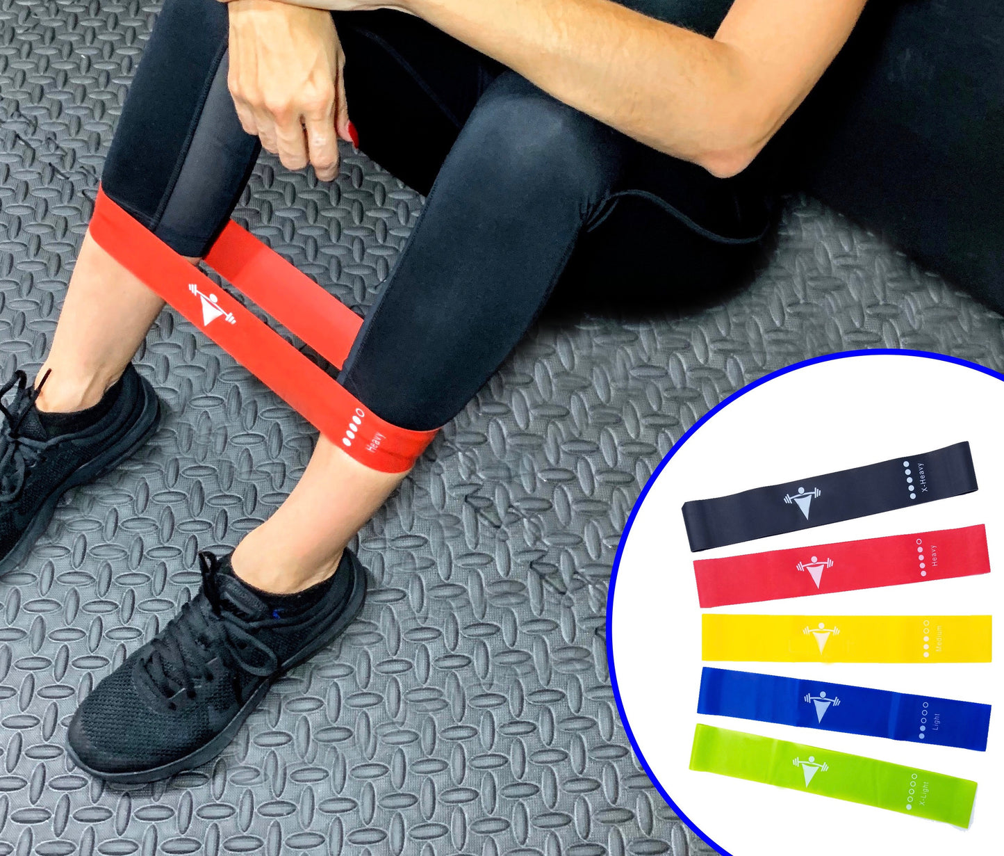 LTrevFit Resistance Loop Booty Bands Set of 5