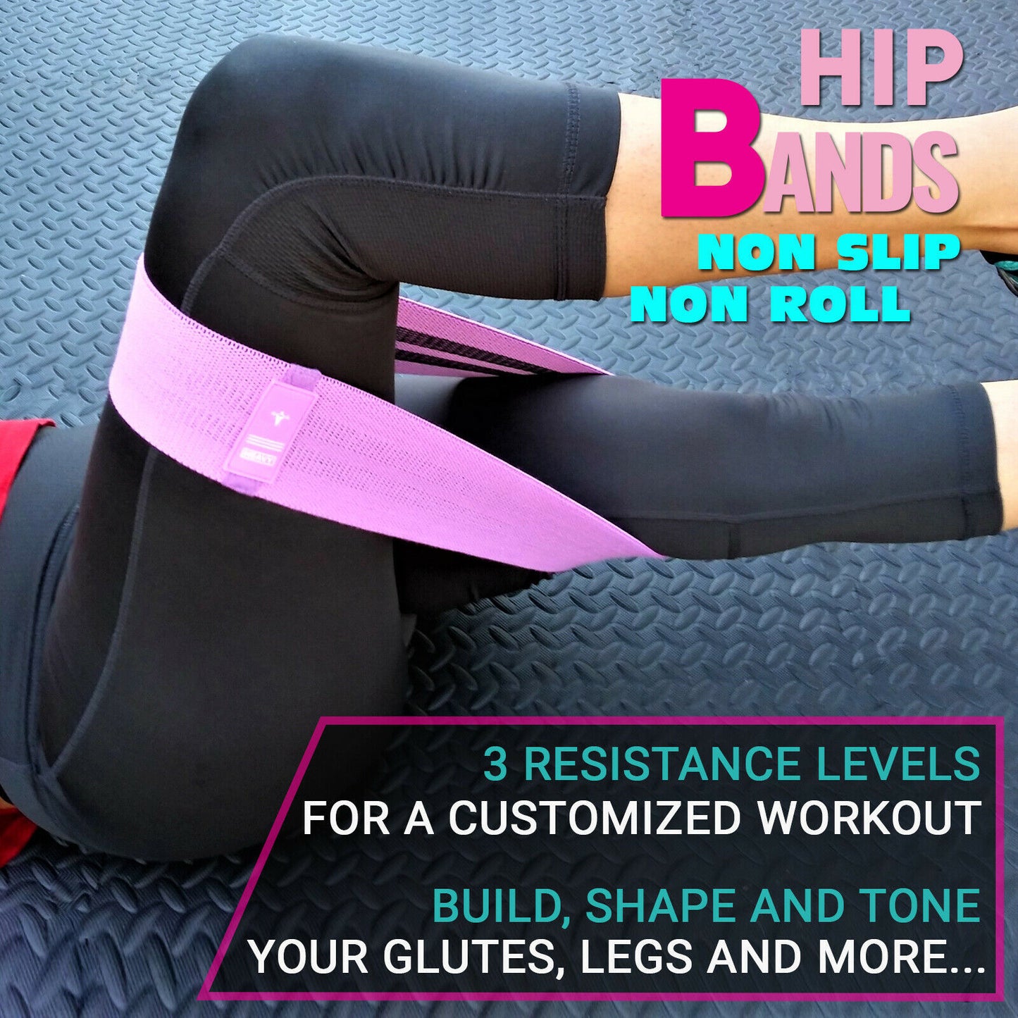 LTrevFit Cloth Multi Color Hip Bands