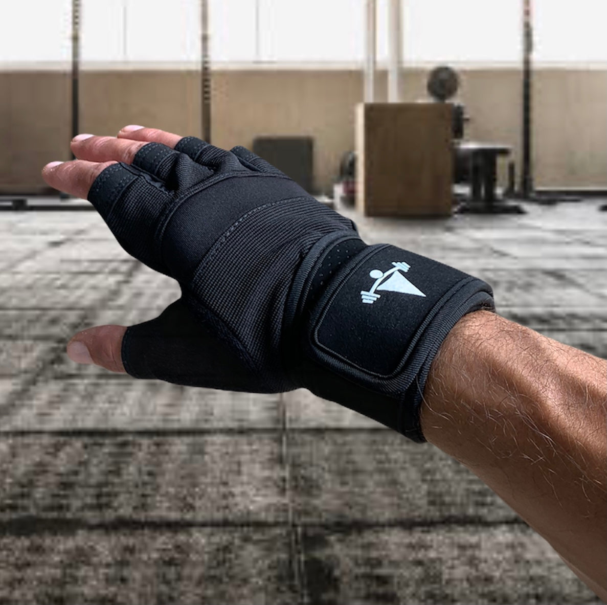 LTrevFit Raised Padding Weightlifting Gloves