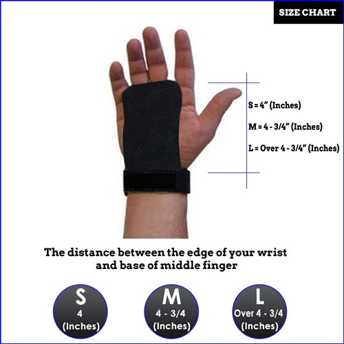 LTrevFit Leather Palm Protector With Wrist Support