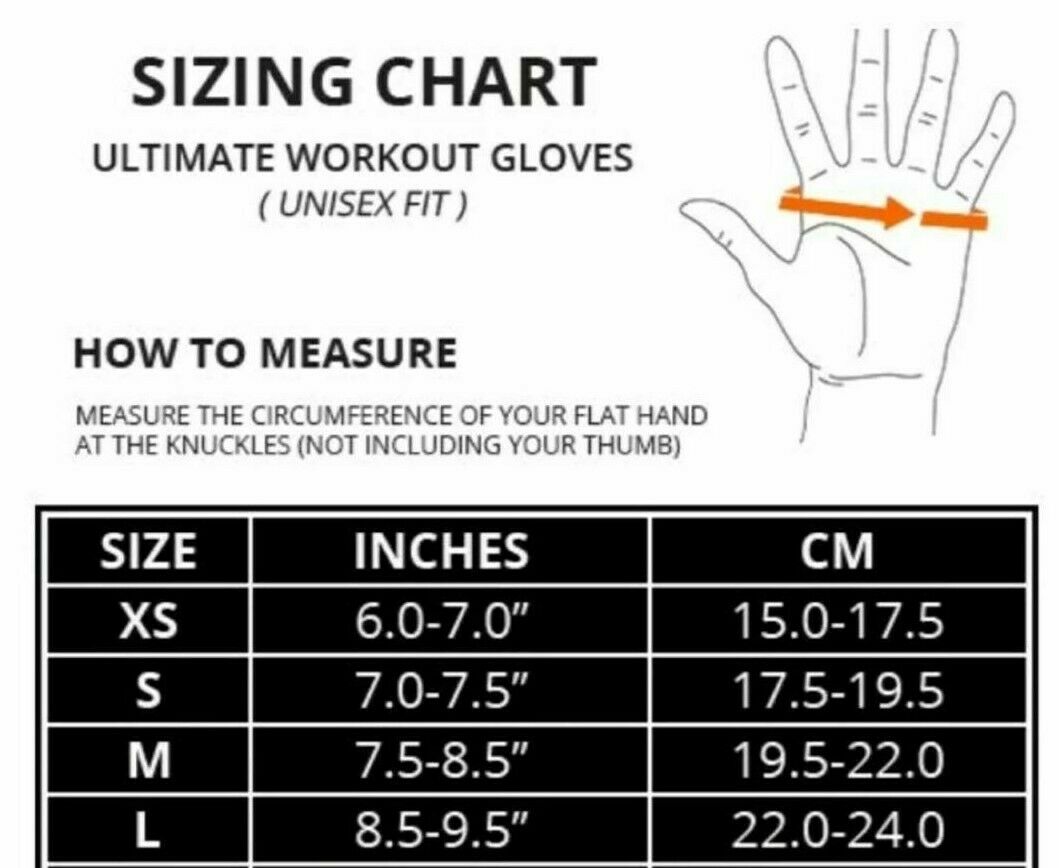 LTrevFit Weight Lifting Gloves WOD Workout Gym Cross Training Crossfit Men  Women