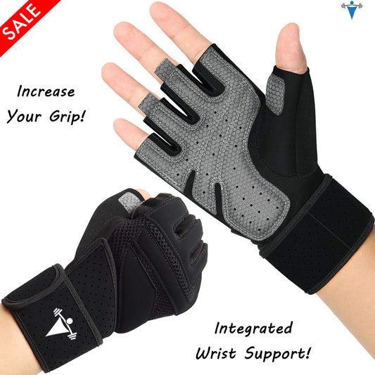 LTrevFit Microfiber Palm Workout gloves